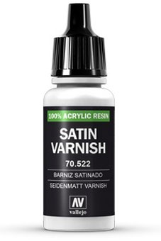 Satin Varnish, 17 ml