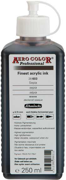 Airbrushfarbe Sepia