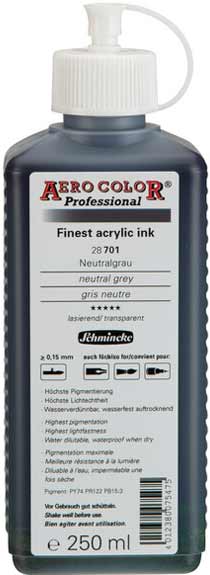 Airbrushfarbe Neutralgrau