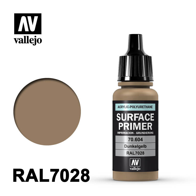 Surface Primer Dunkelgelb, 17 ml