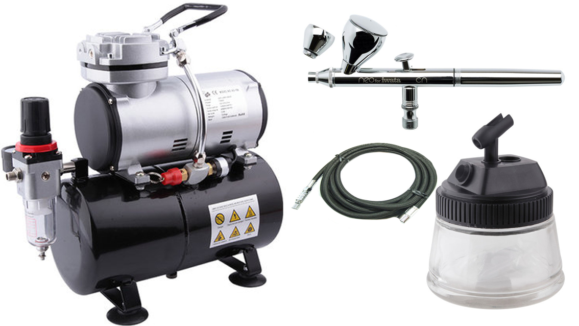 Neo CN + FD 186 Airbrushset