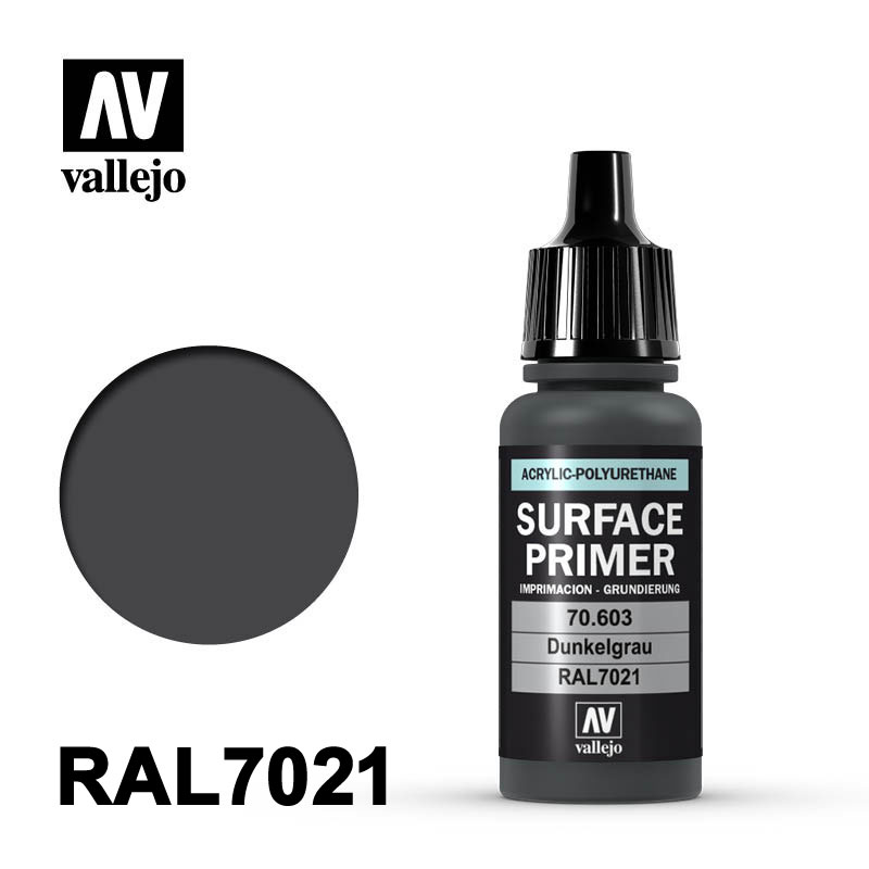 Surface Primer Dunkelgrau, 17 ml