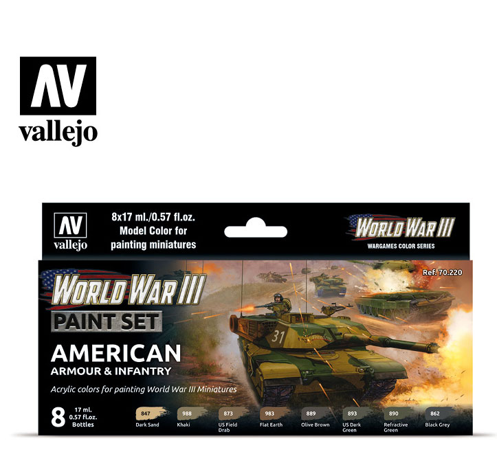 WWIII American Armour & Infantry