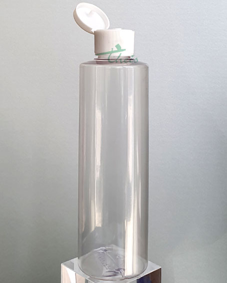 HDPE Leerflasche mit Deckel, 240 ml