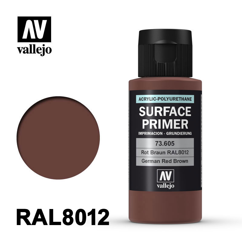 Surface Primer Rotbraun, 60 ml
