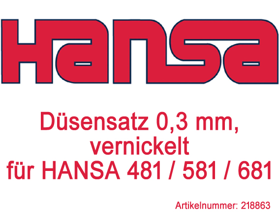 DS_0-3_vernickelt HANSA Düsensatz 0,3