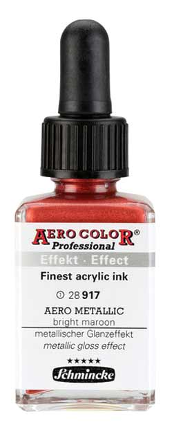 917 METALLIC bright maroon
