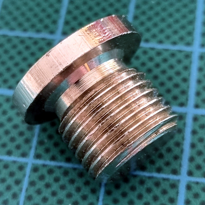 Verschlussschraube-1-Vierte Verschluss-Schraube mit 1/4" Außengewinde