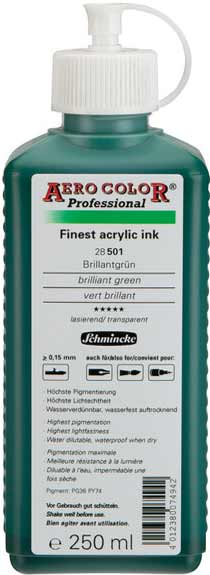 Airbrushfarbe Brillantgrün