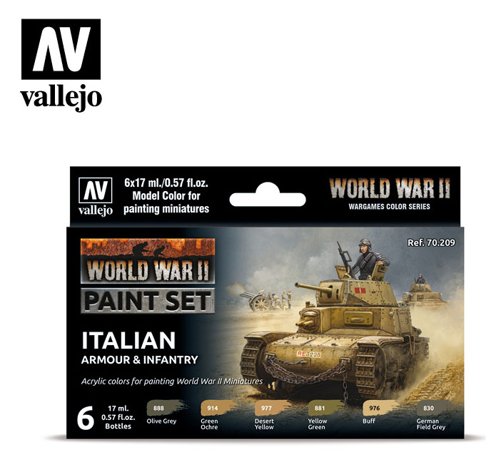 WWII Italian Armour & Infantry