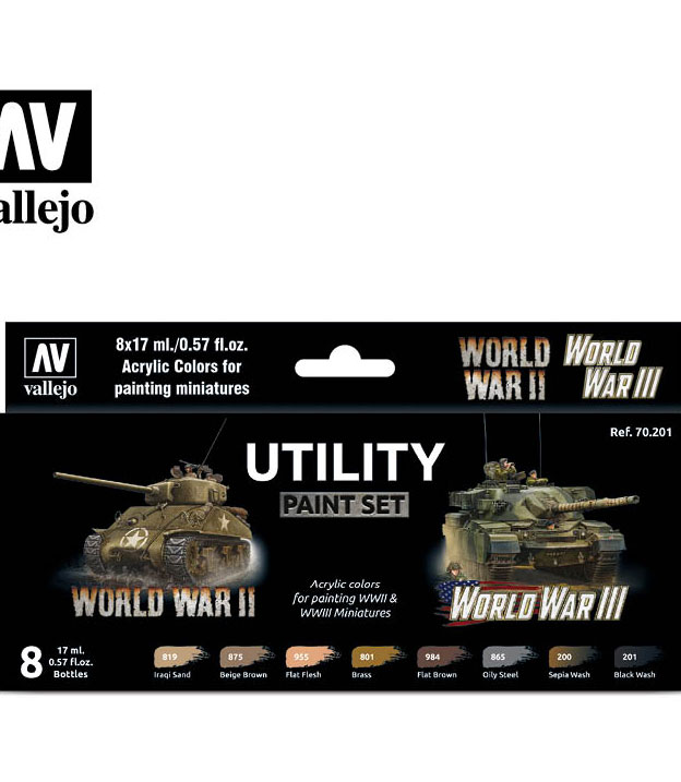 Utility-Paint-Set-WWIII Utility Paint Set WWII & WWIII