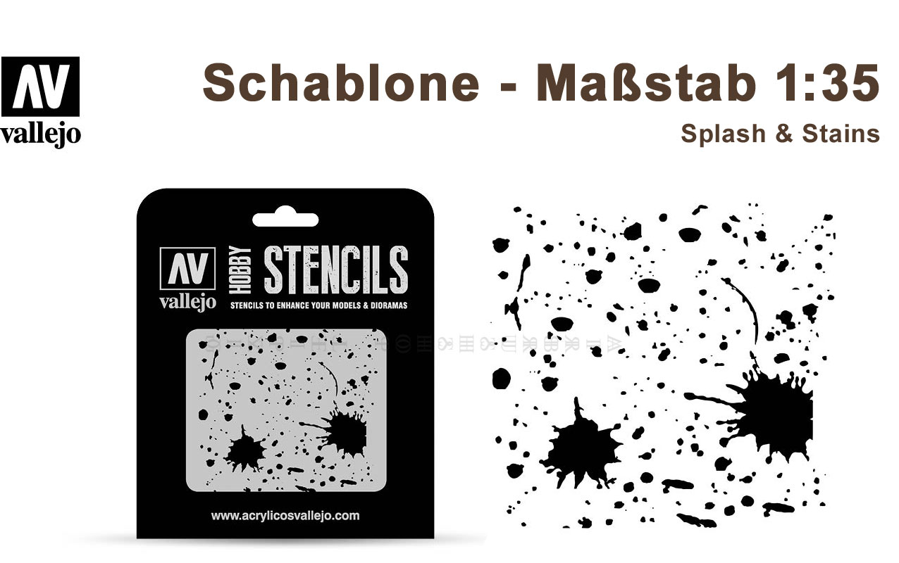 TX003 Splash & Stains