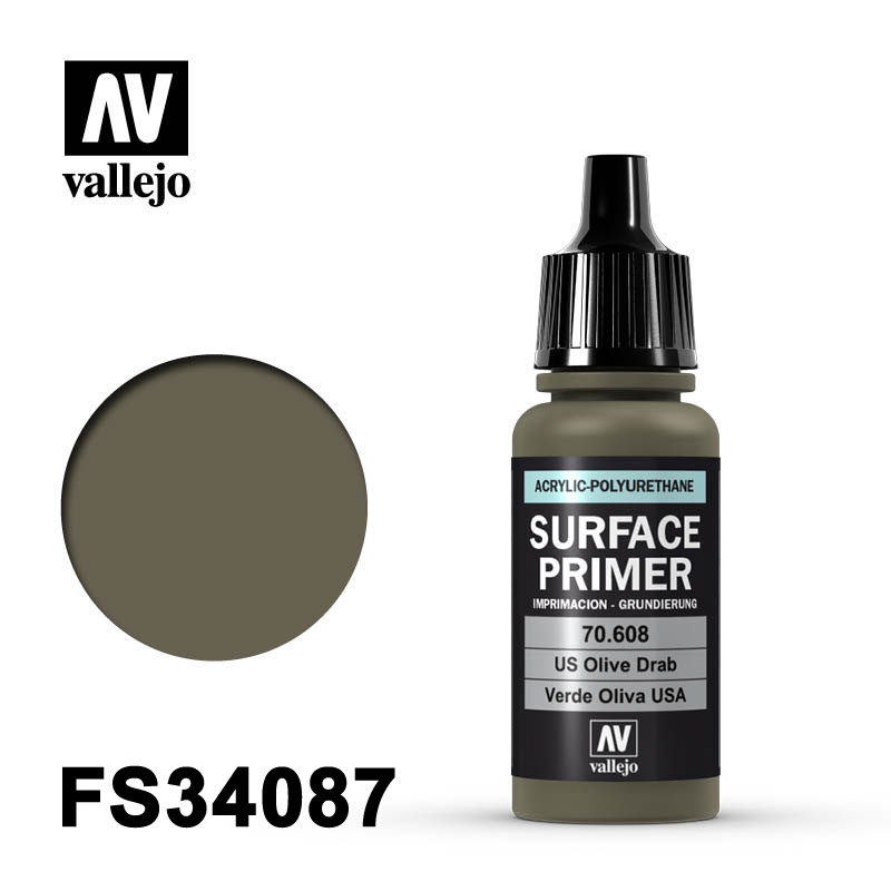 Surface Primer USA Olive Drab, 17 ml