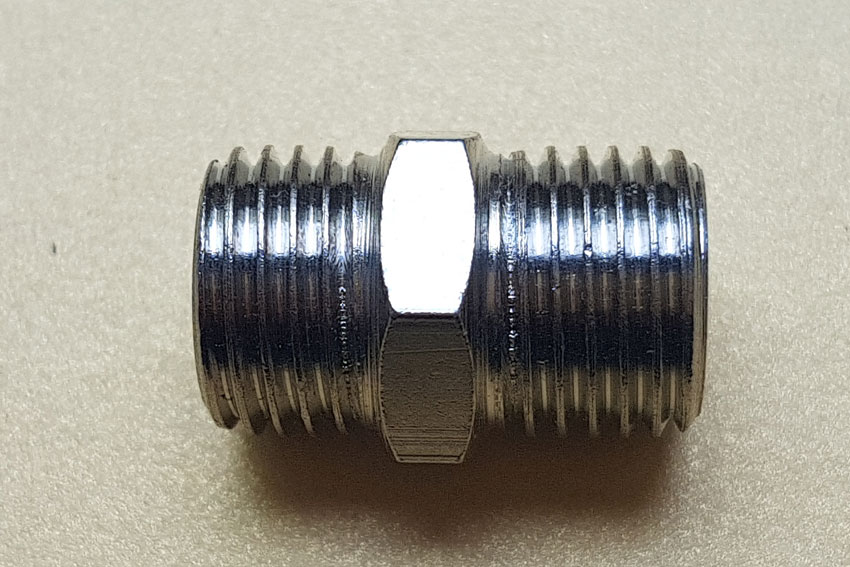 Doppelnippel 2x 1/8" A