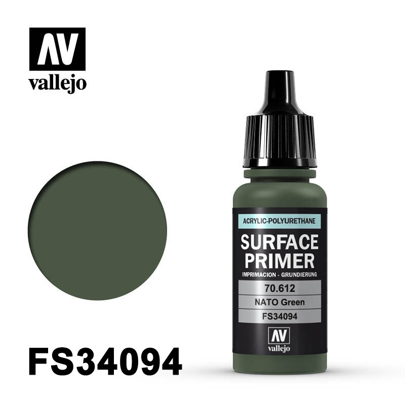 Surface Primer NATO Green, 17 ml