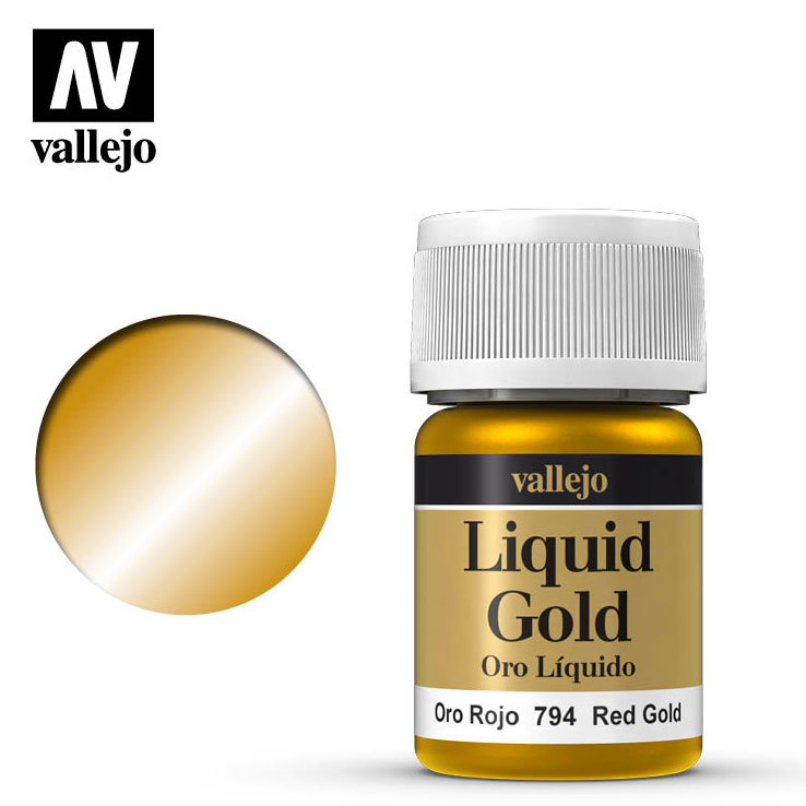 Liquid Red Gold