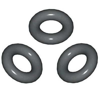 O-Ring 2 x 1, (3 Stück)