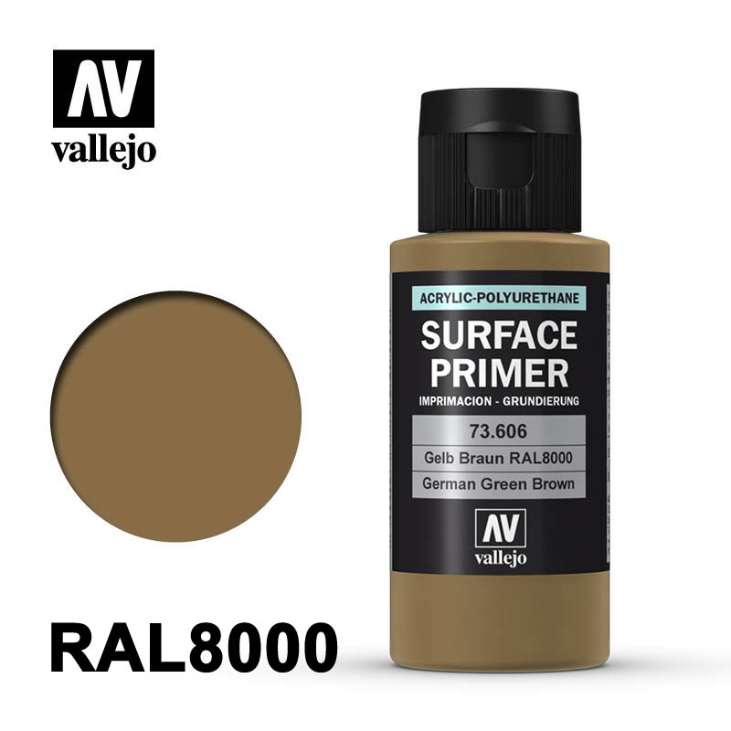 Surface Primer Gelbbraun RAL8000, 60 ml