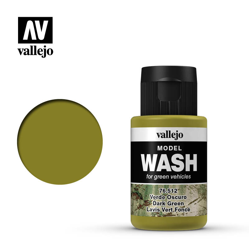 Model Wash Dark Green