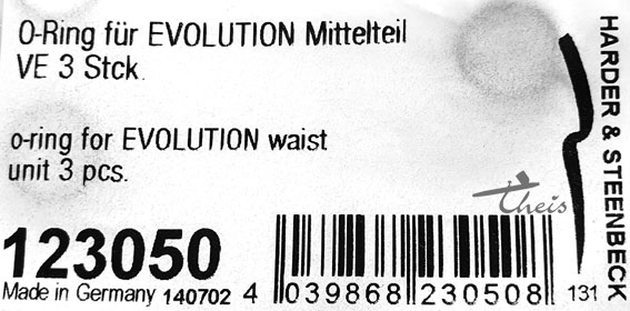 O-Ring für Evolution Mittelteil