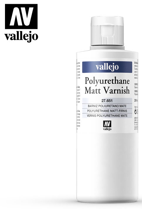 27-651 Polyurethane Matt Varnish, 200 ml