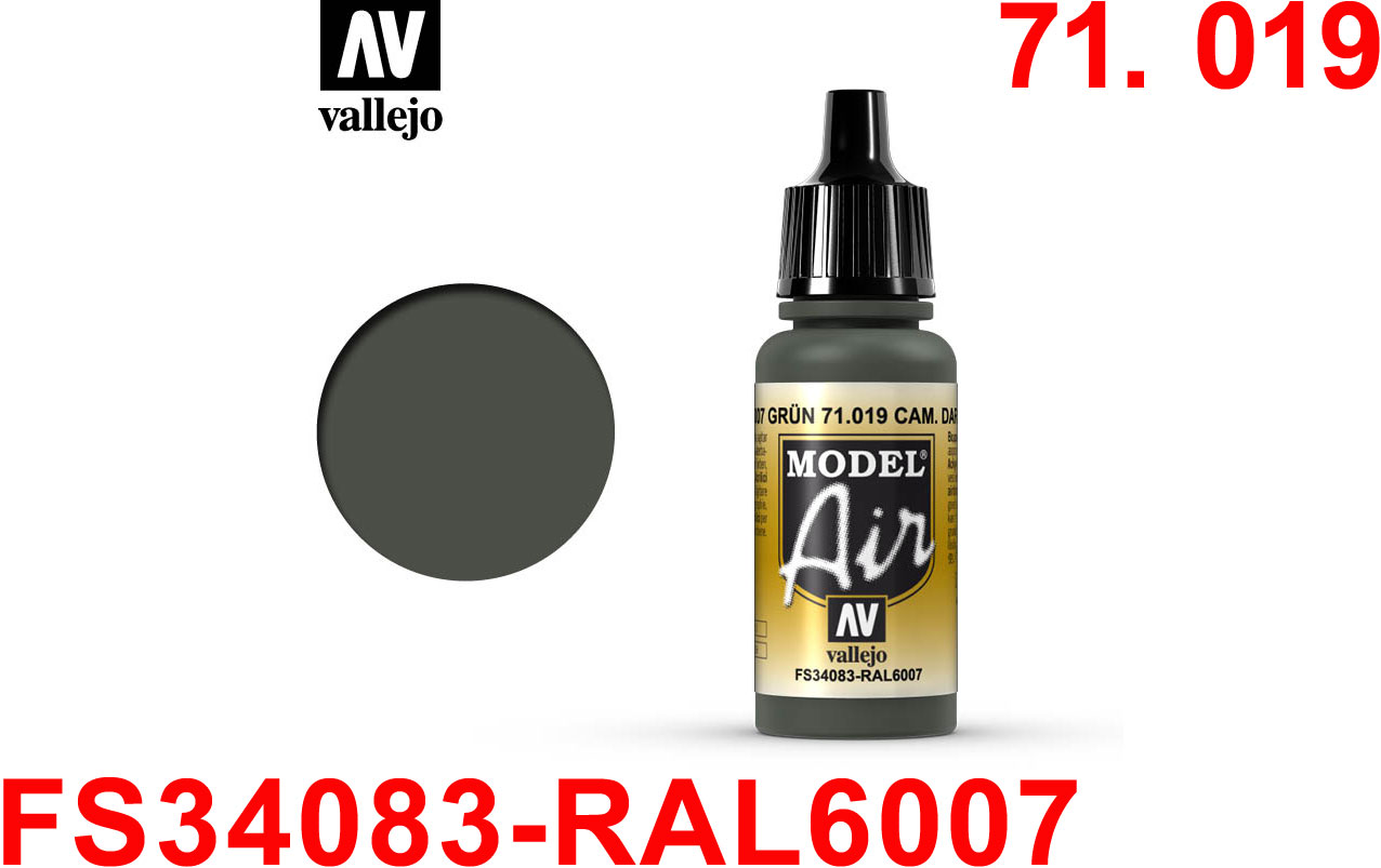 71-019 Camouflage Dark Green