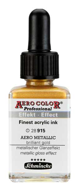 AERO METALLIC brilliant gold