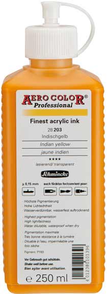 Airbrushfarbe Indischgelb